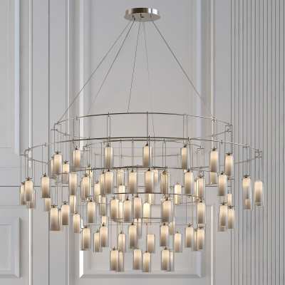 现代吊灯3D模型下载